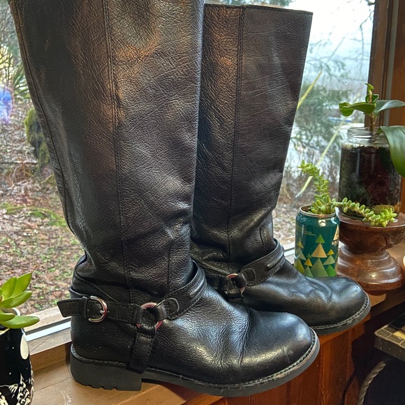 Coach Black Boots 8.5